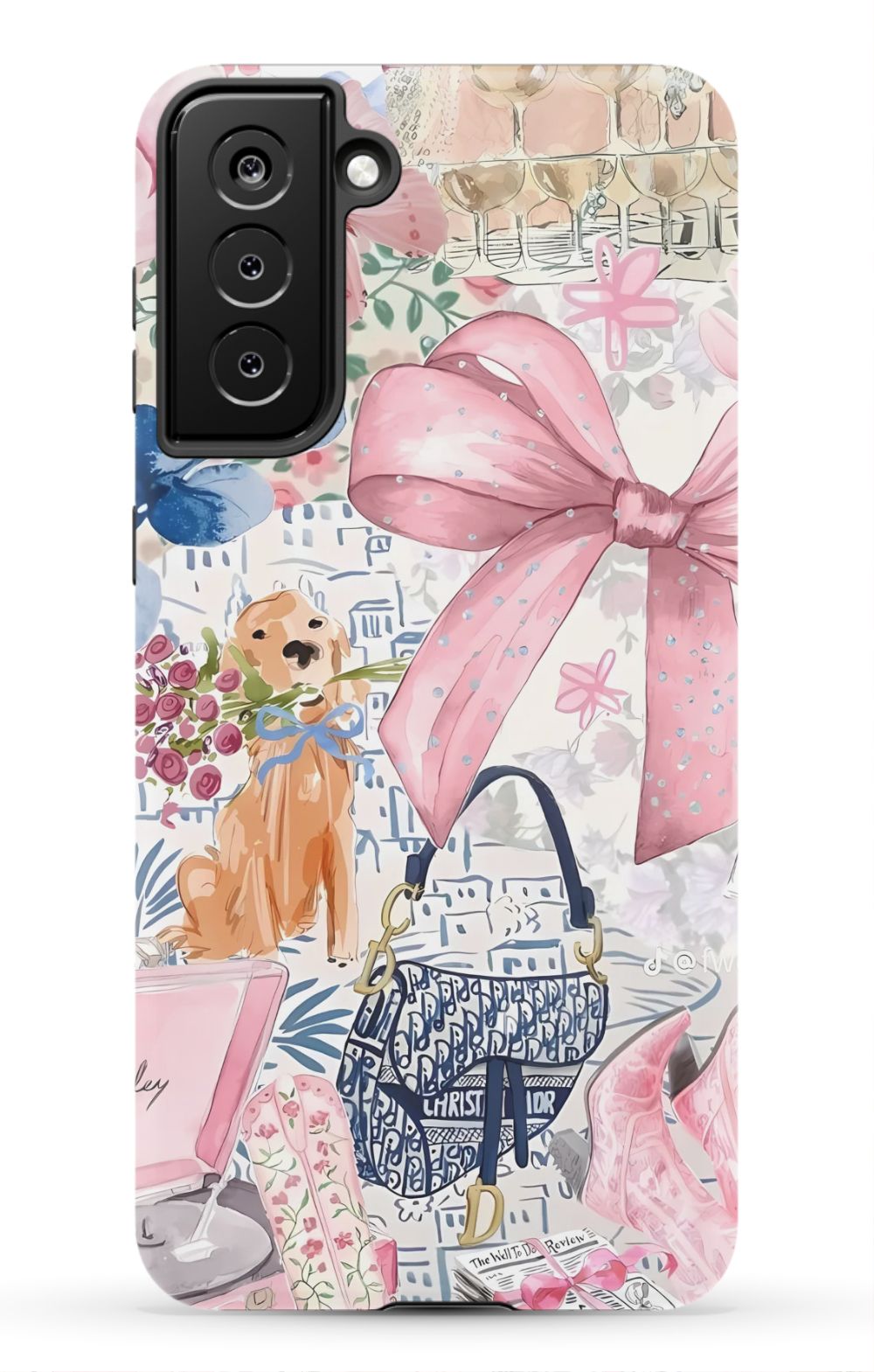 Coquette Collage Phone Case