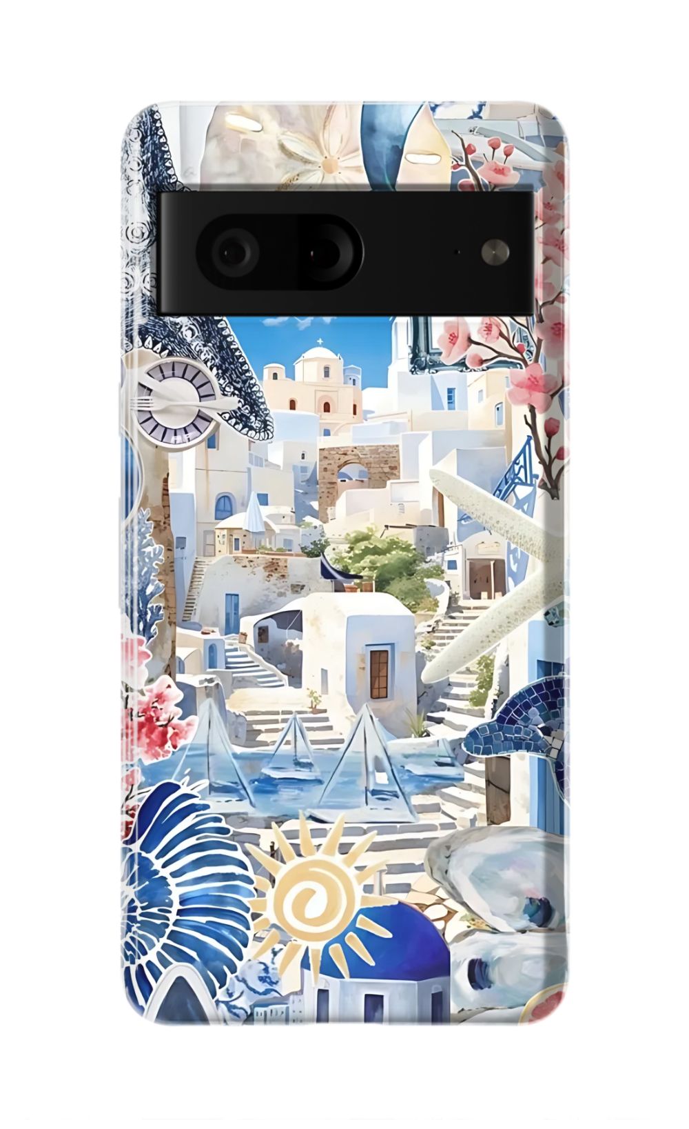 Greece Summer Collage Phone Case