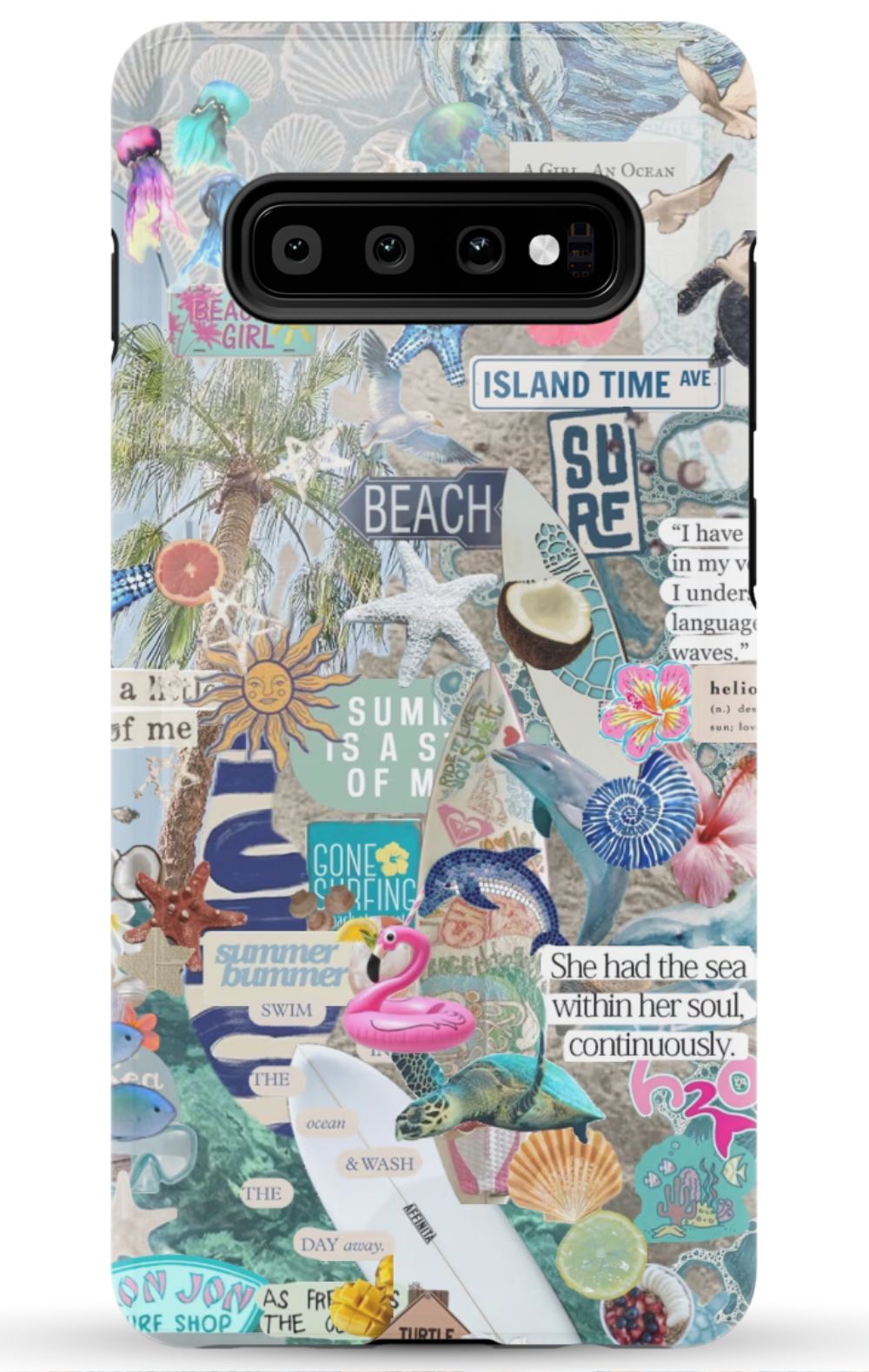 Summer Collage Phone Case