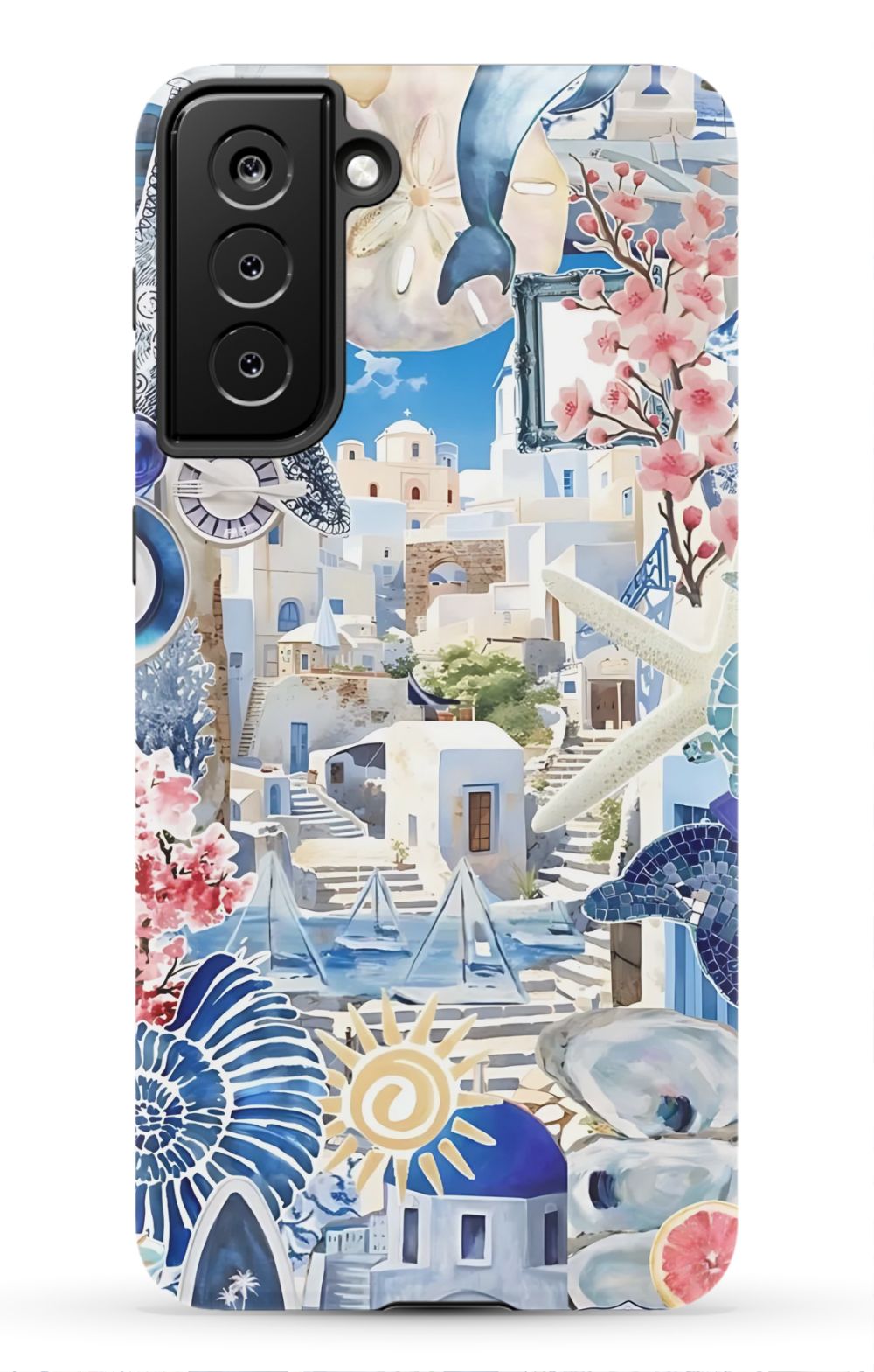 Greece Summer Collage Phone Case