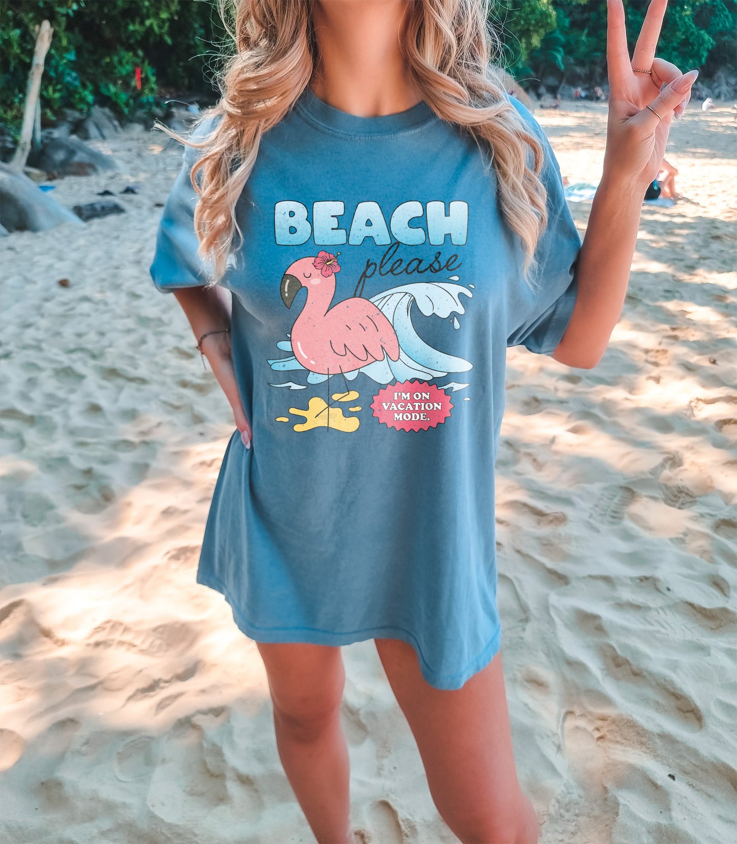 Beach Please Vacation Tshirt Comfort Colors®