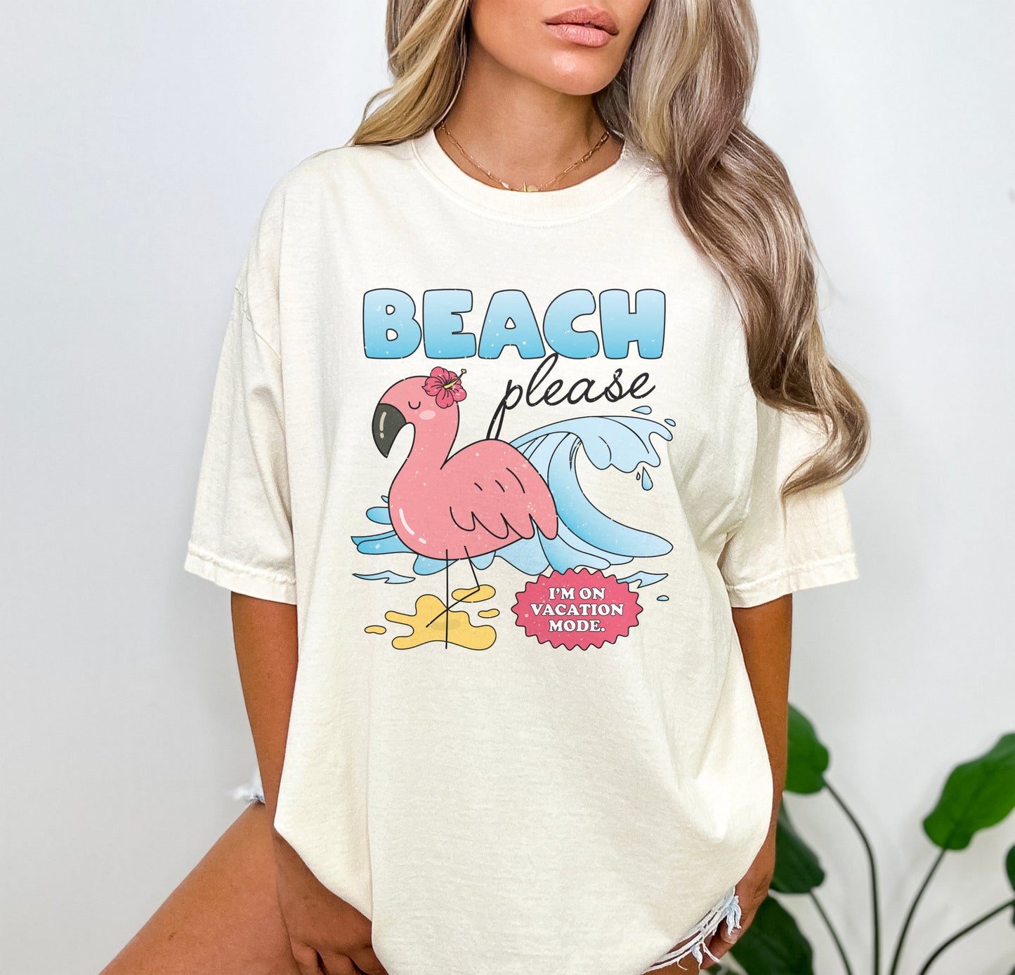 Beach Please Vacation Tshirt Comfort Colors®