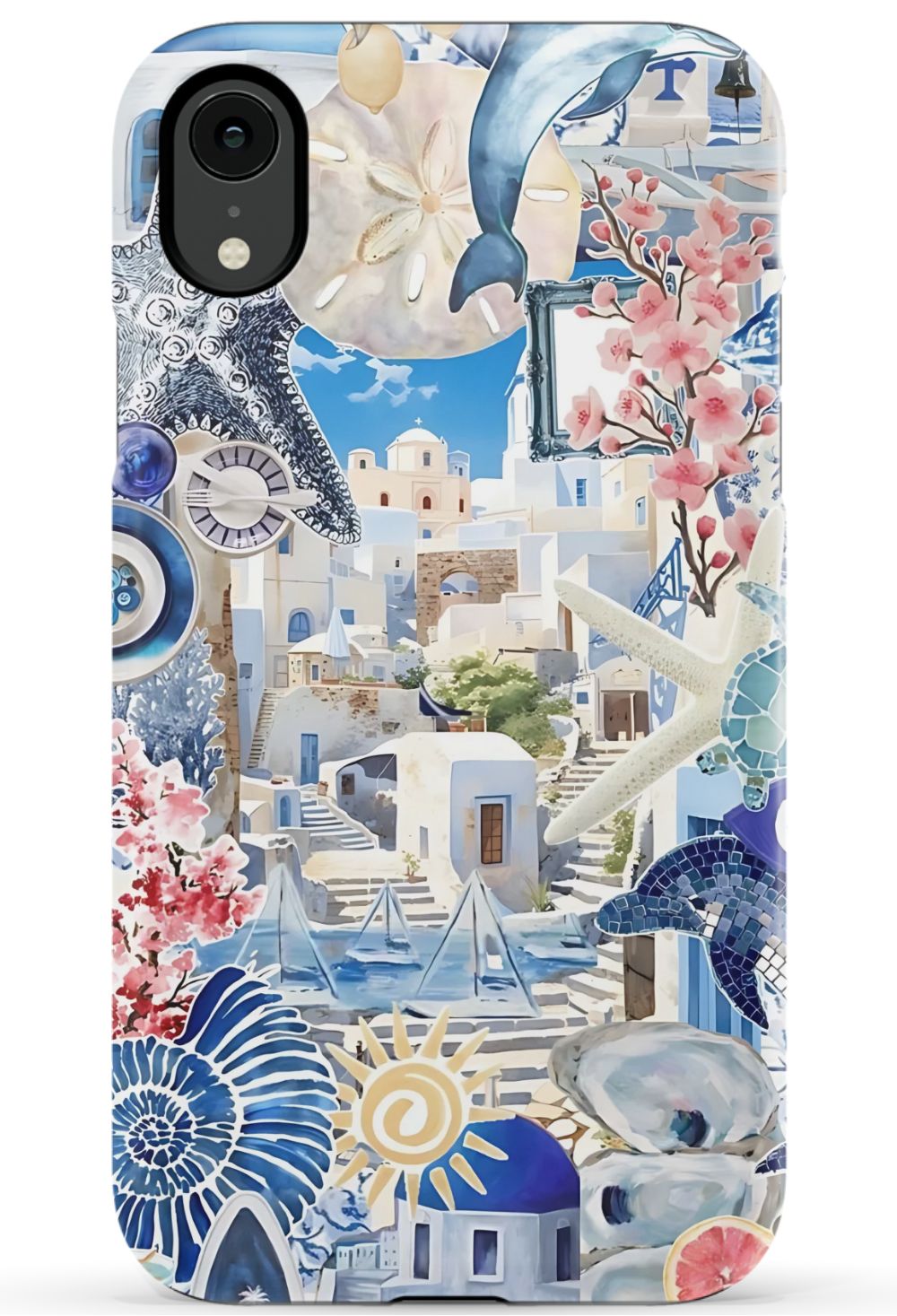 Greece Summer Collage Phone Case