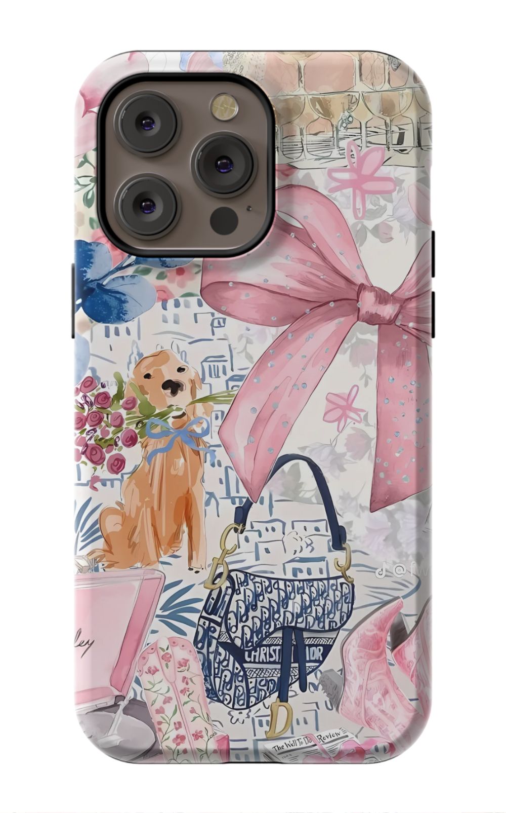 Coquette Collage Phone Case