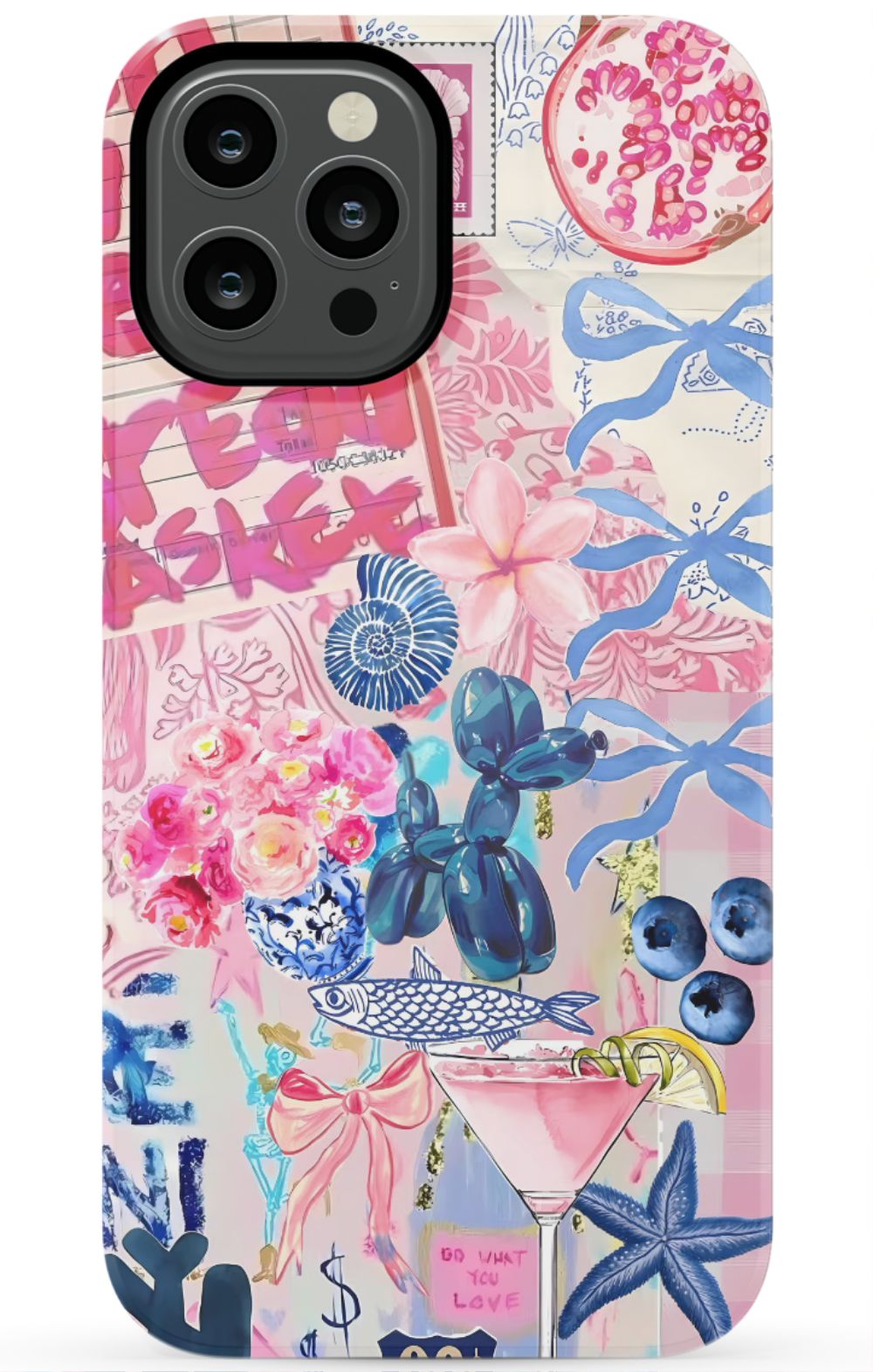 Preppy Aesthetic Collage Phone Case