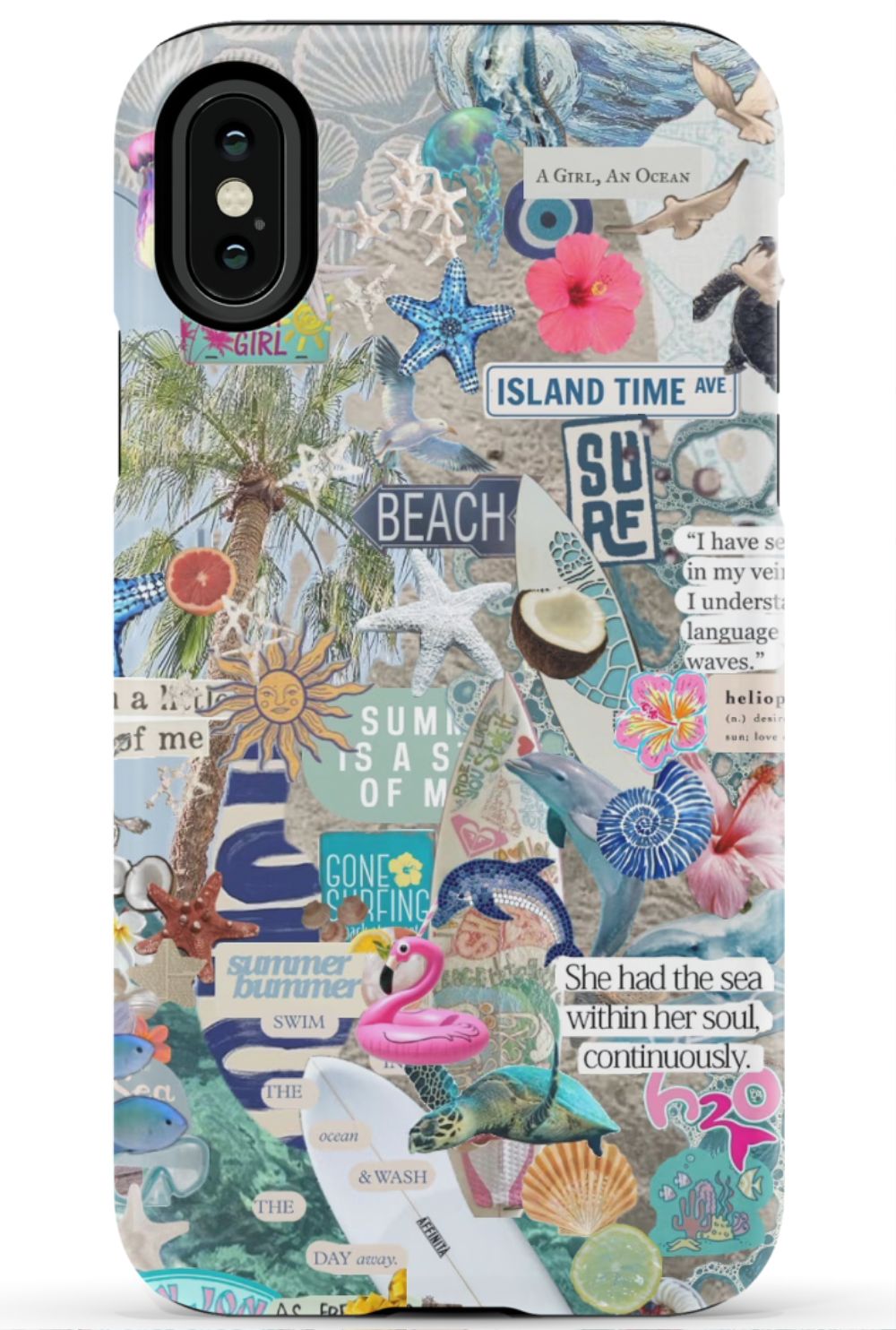 Summer Collage Phone Case