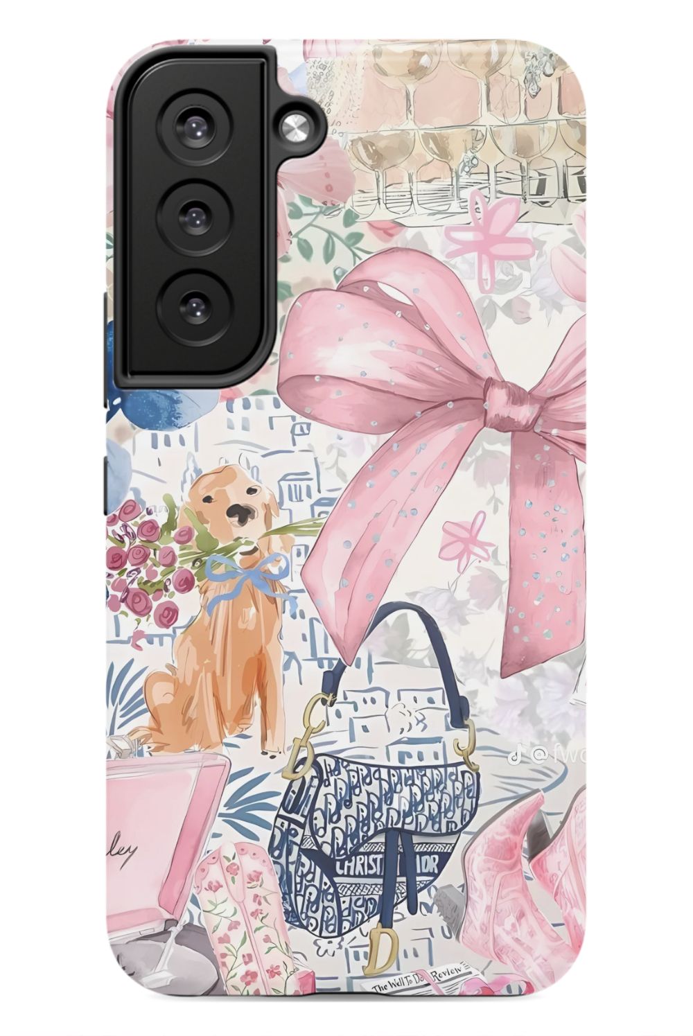 Coquette Collage Phone Case