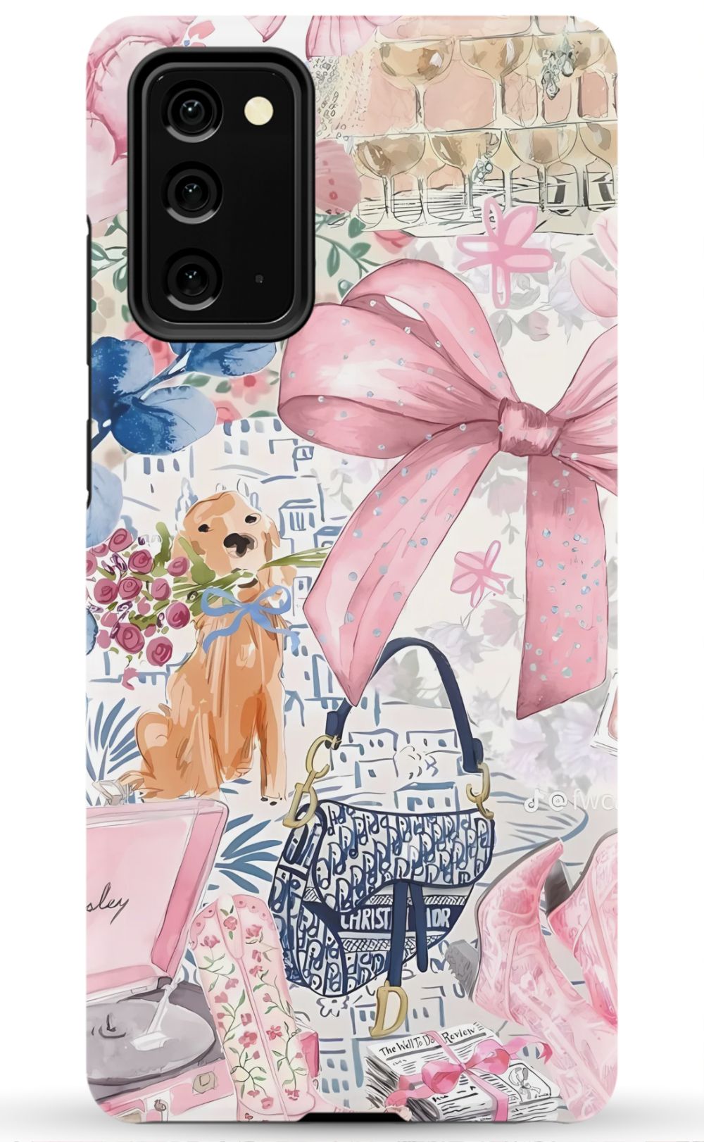 Coquette Collage Phone Case