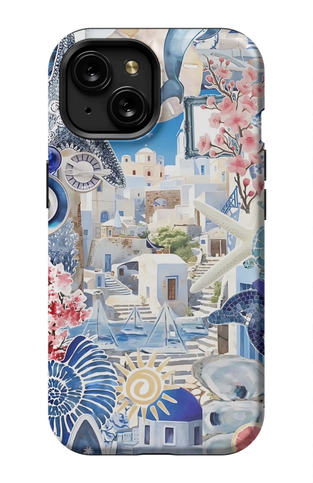 Greece Summer Collage Phone Case