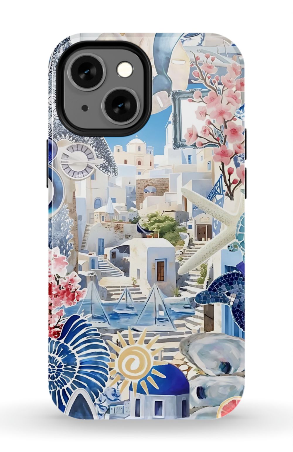 Greece Summer Collage Phone Case