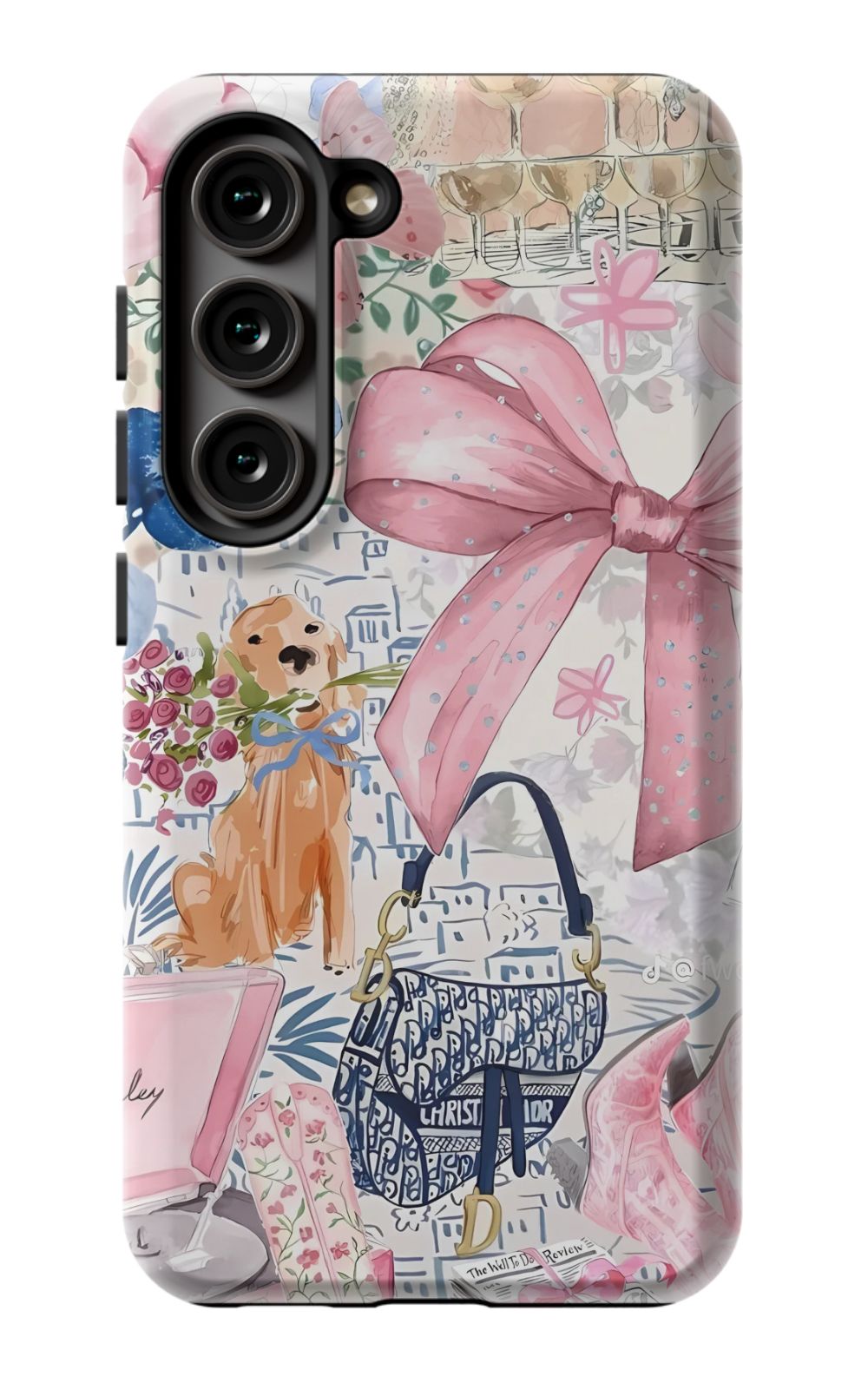 Coquette Collage Phone Case