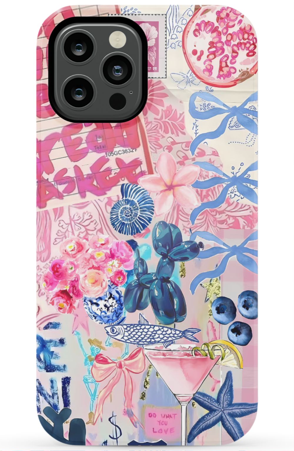 Preppy Aesthetic Collage Phone Case