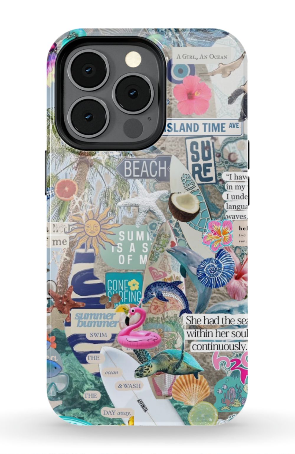 Summer Collage Phone Case