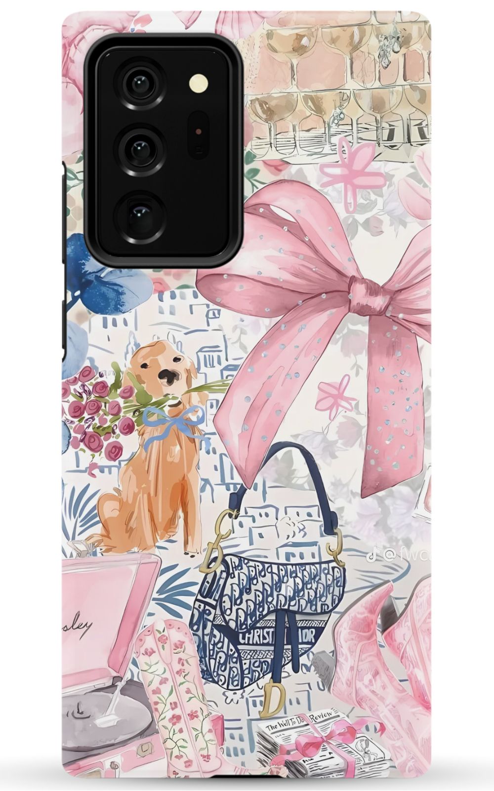 Coquette Collage Phone Case