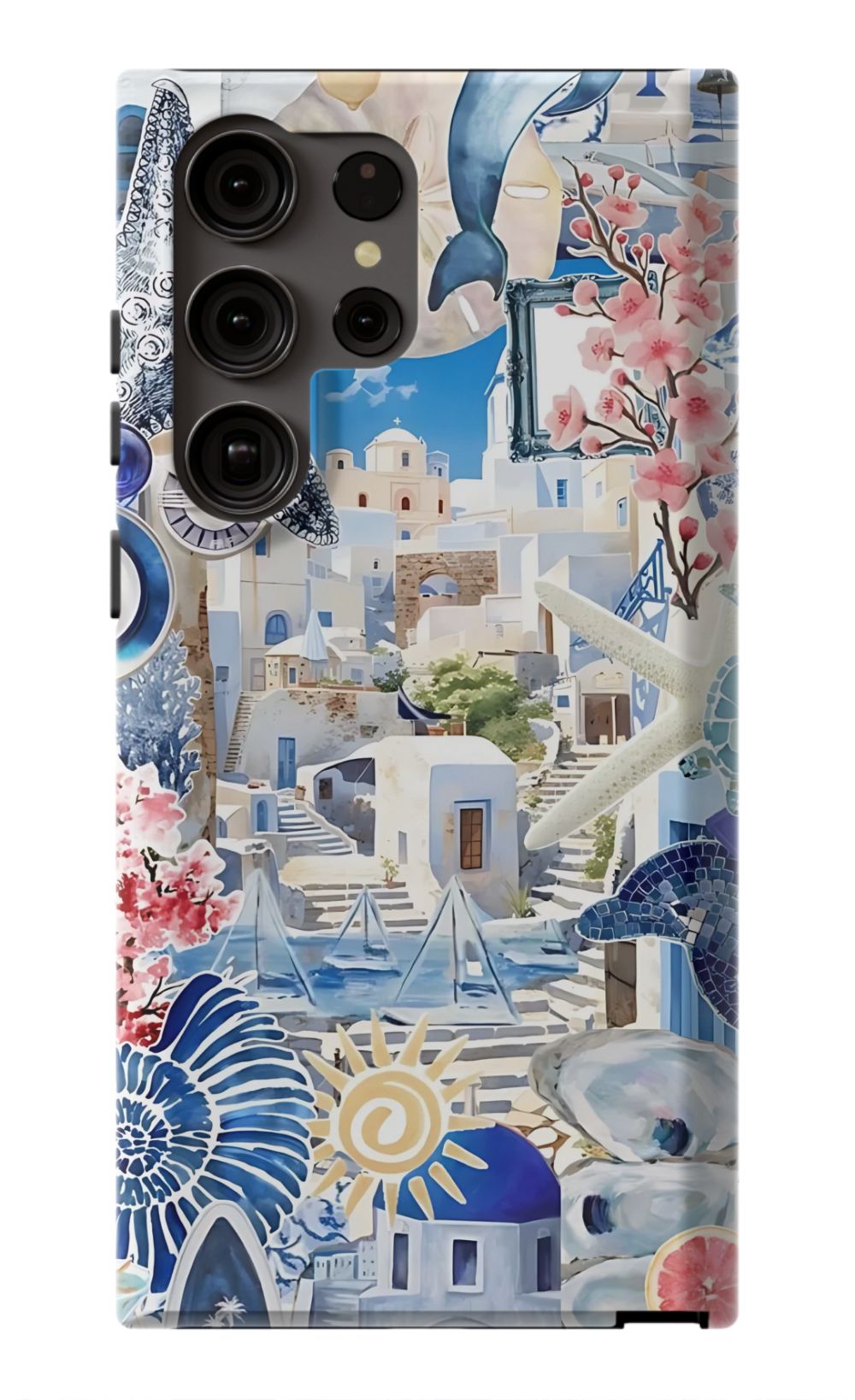 Greece Summer Collage Phone Case