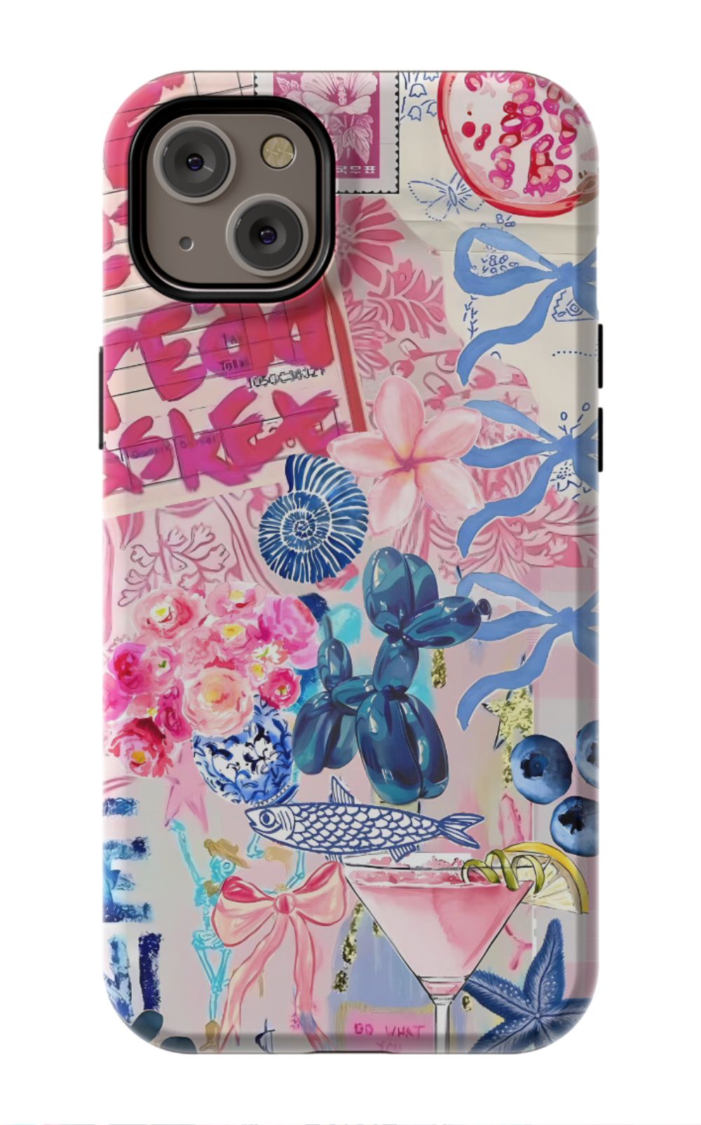 Preppy Aesthetic Collage Phone Case