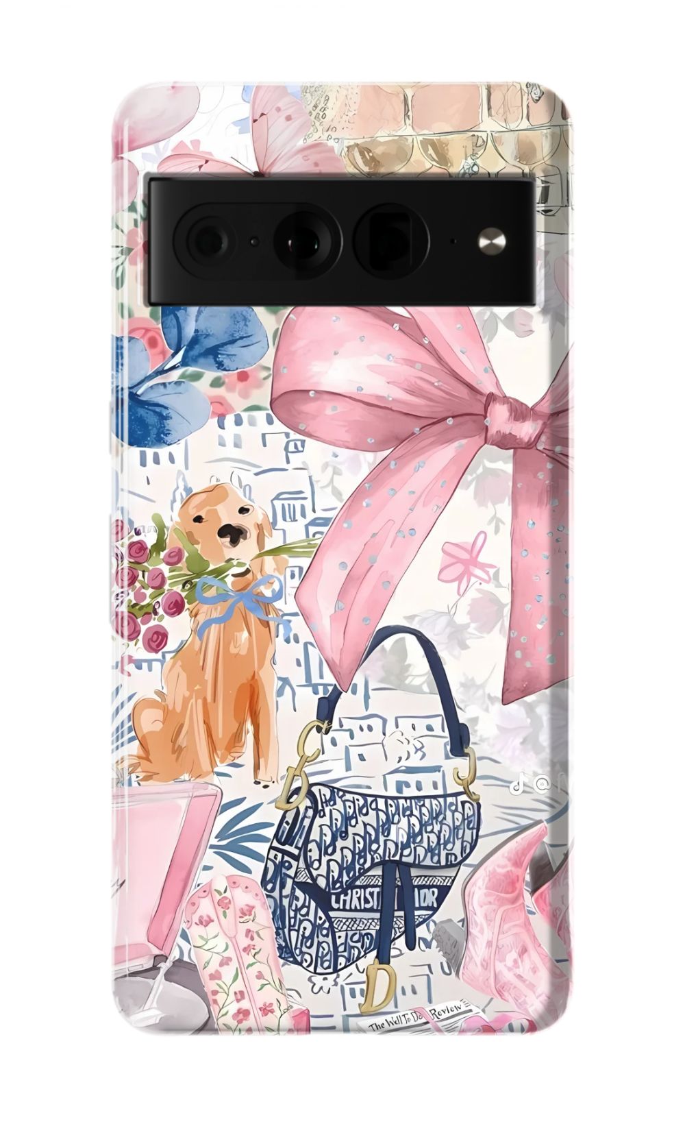 Coquette Collage Phone Case