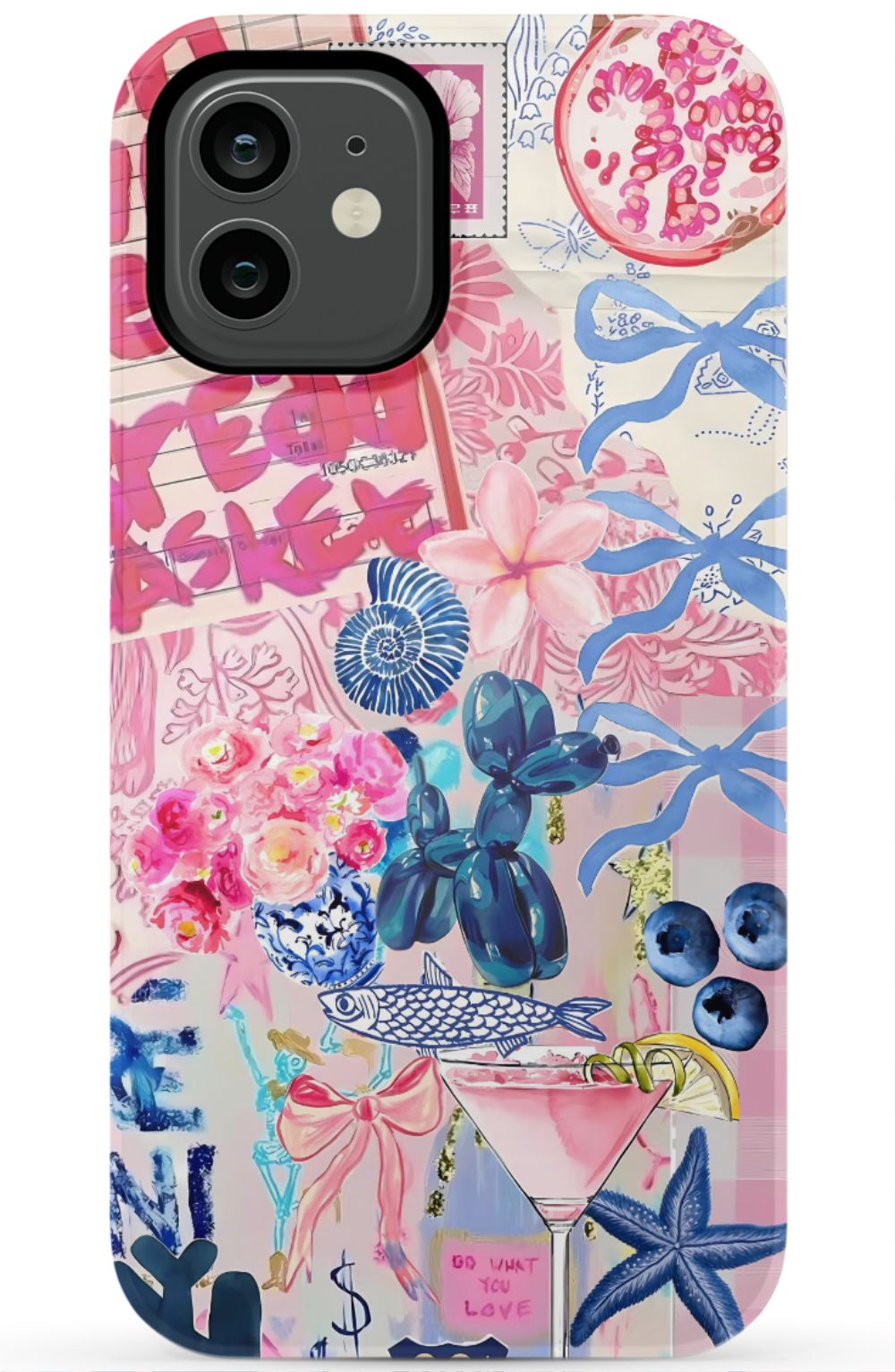 Preppy Aesthetic Collage Phone Case