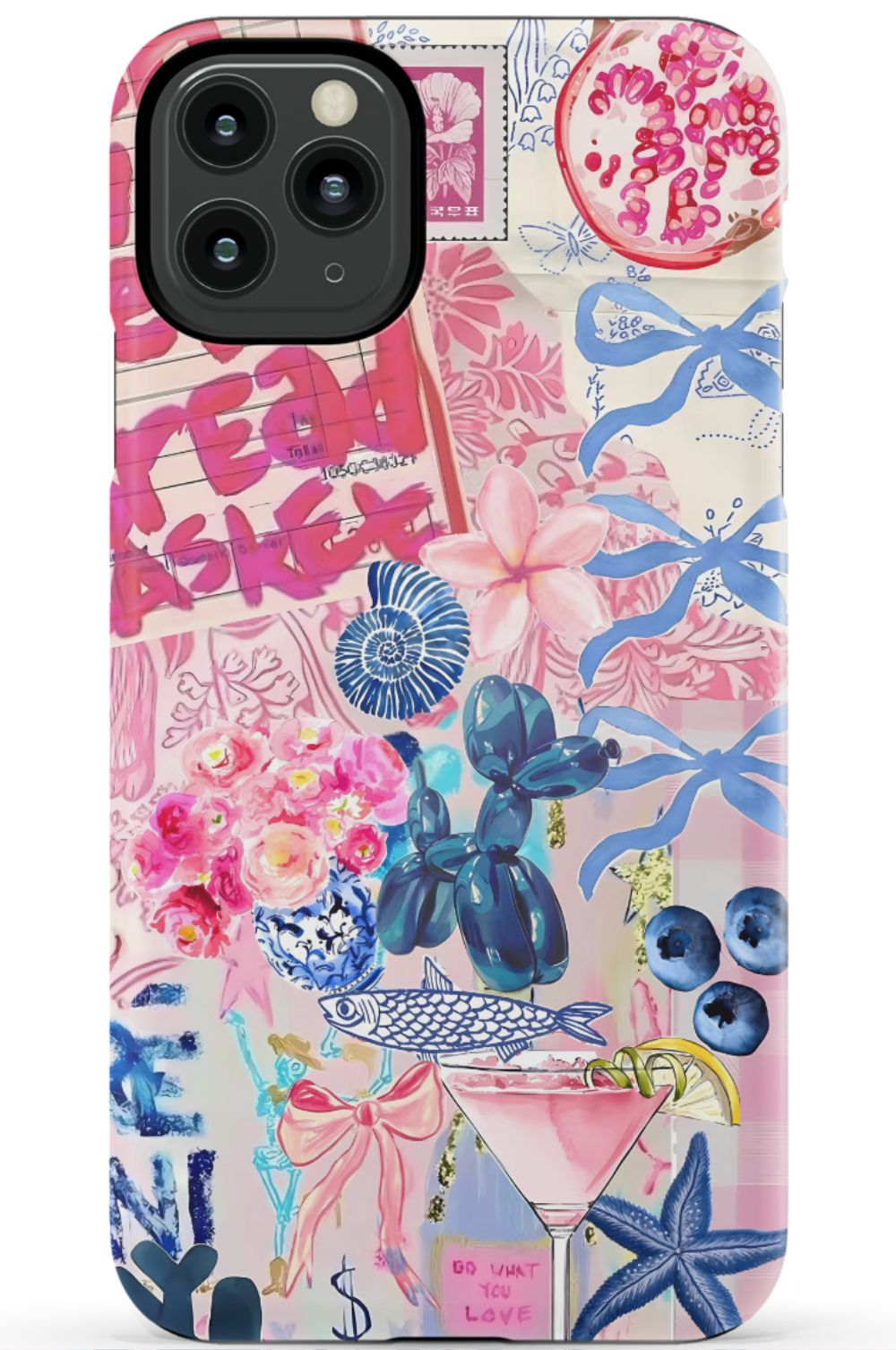 Preppy Aesthetic Collage Phone Case