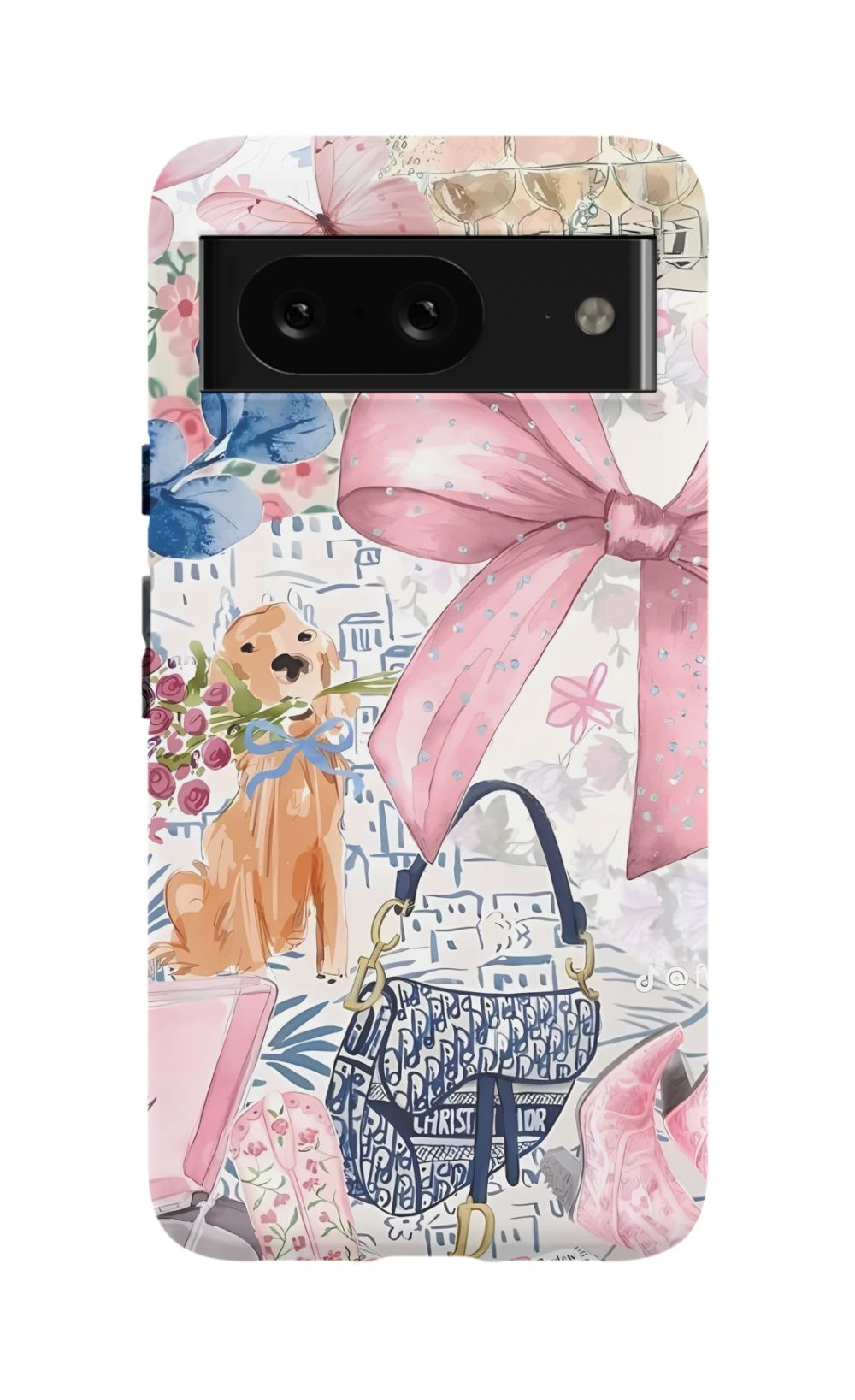 Coquette Collage Phone Case