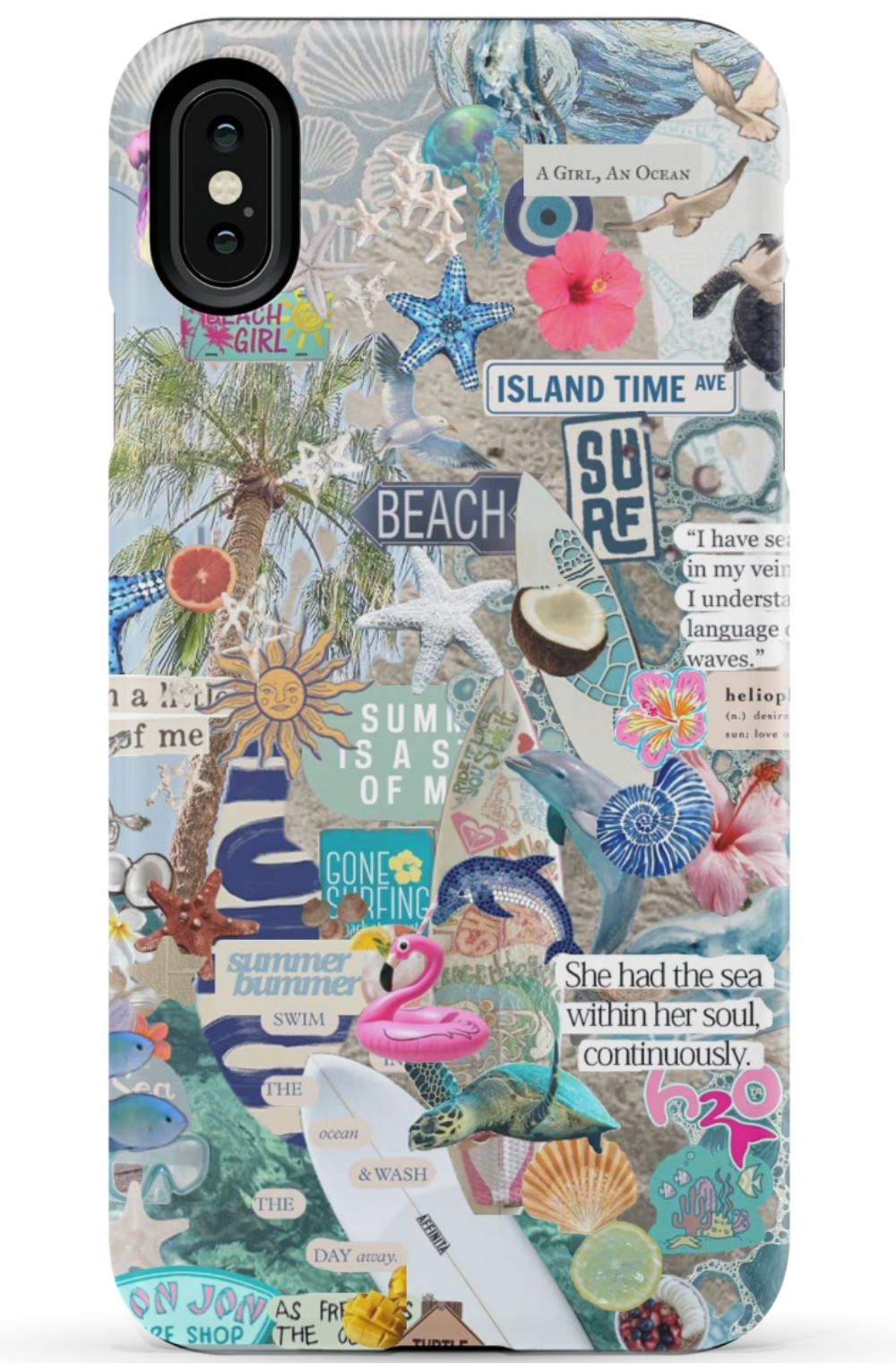 Summer Collage Phone Case