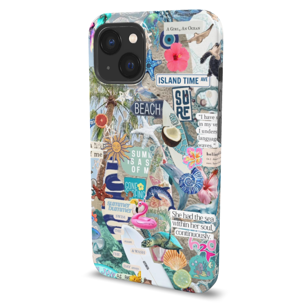 Summer Collage Phone Case