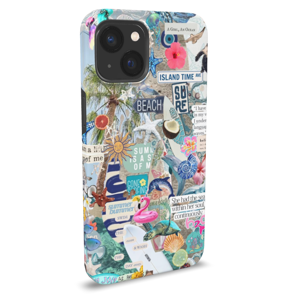 Summer Collage Phone Case