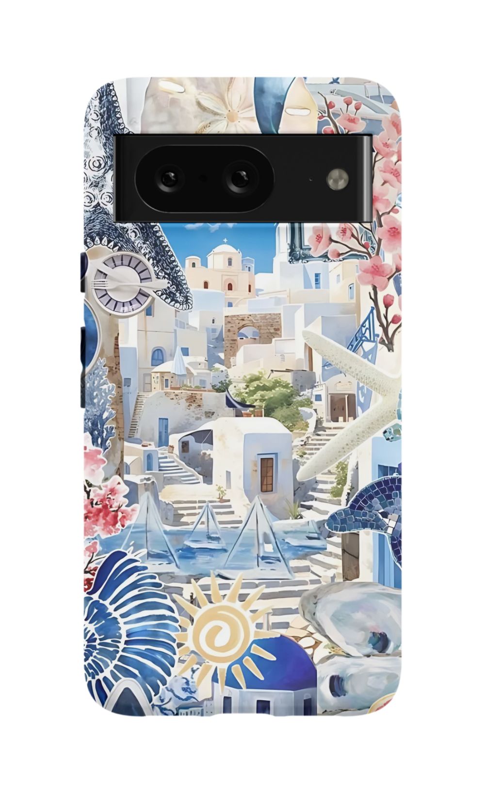 Greece Summer Collage Phone Case