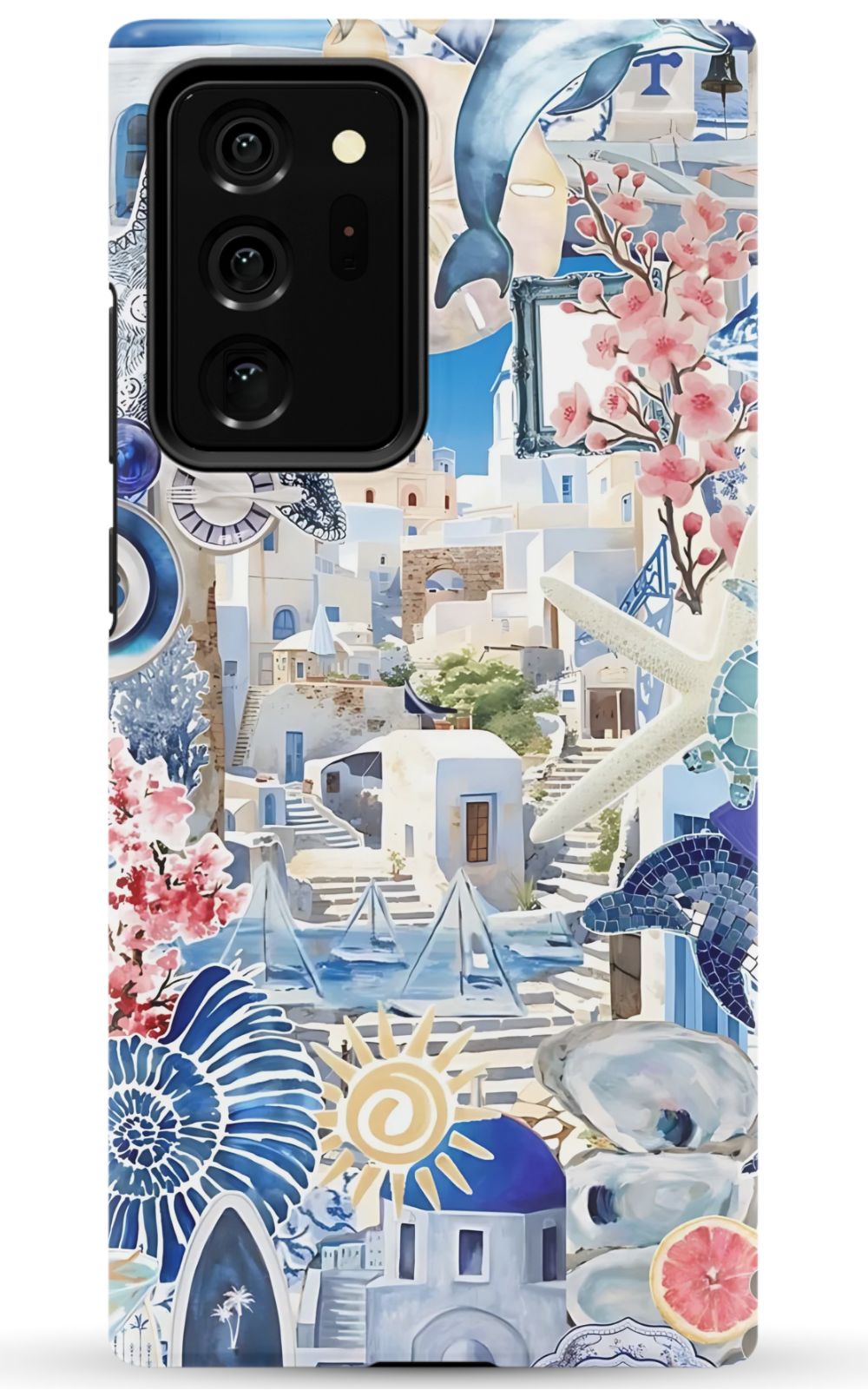 Greece Summer Collage Phone Case