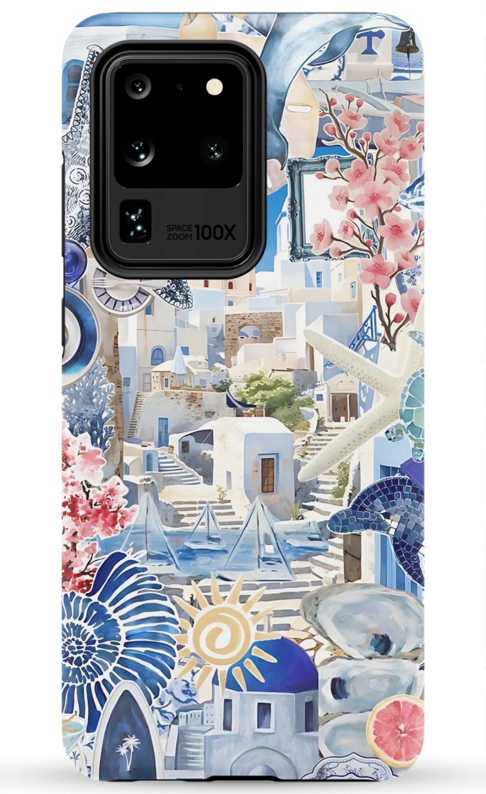 Greece Summer Collage Phone Case