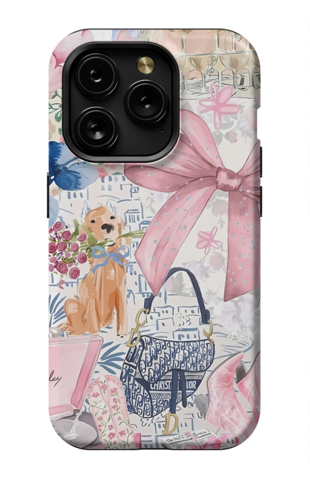 Coquette Collage Phone Case