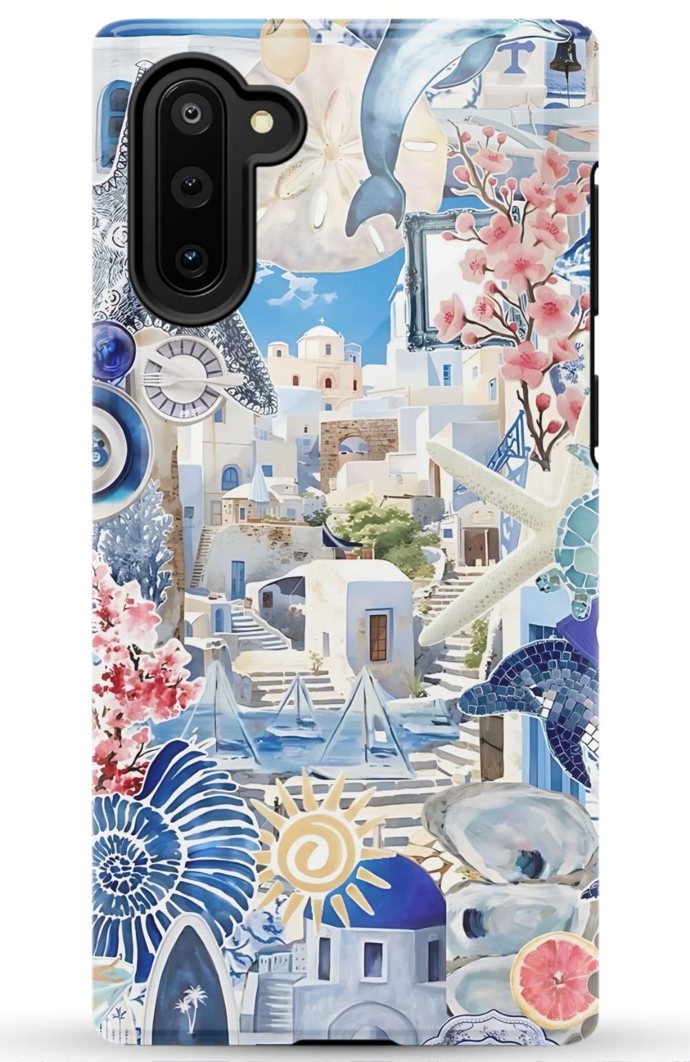 Greece Summer Collage Phone Case