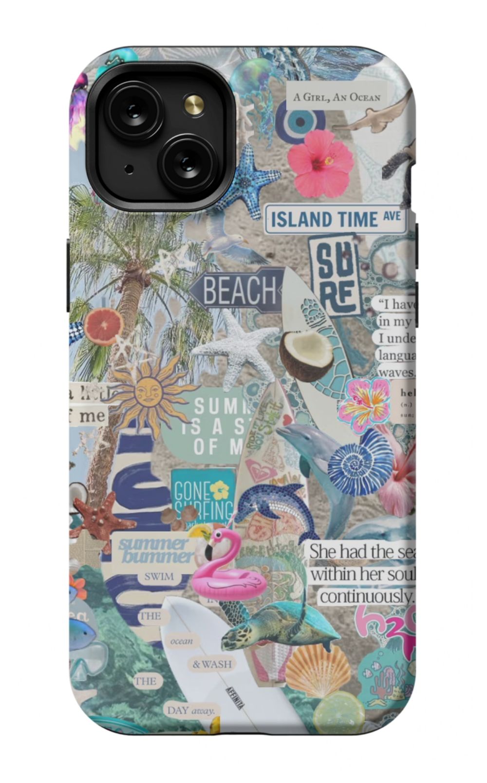 Summer Collage Phone Case