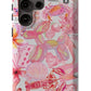 Pink Preppy Collage Phone Case