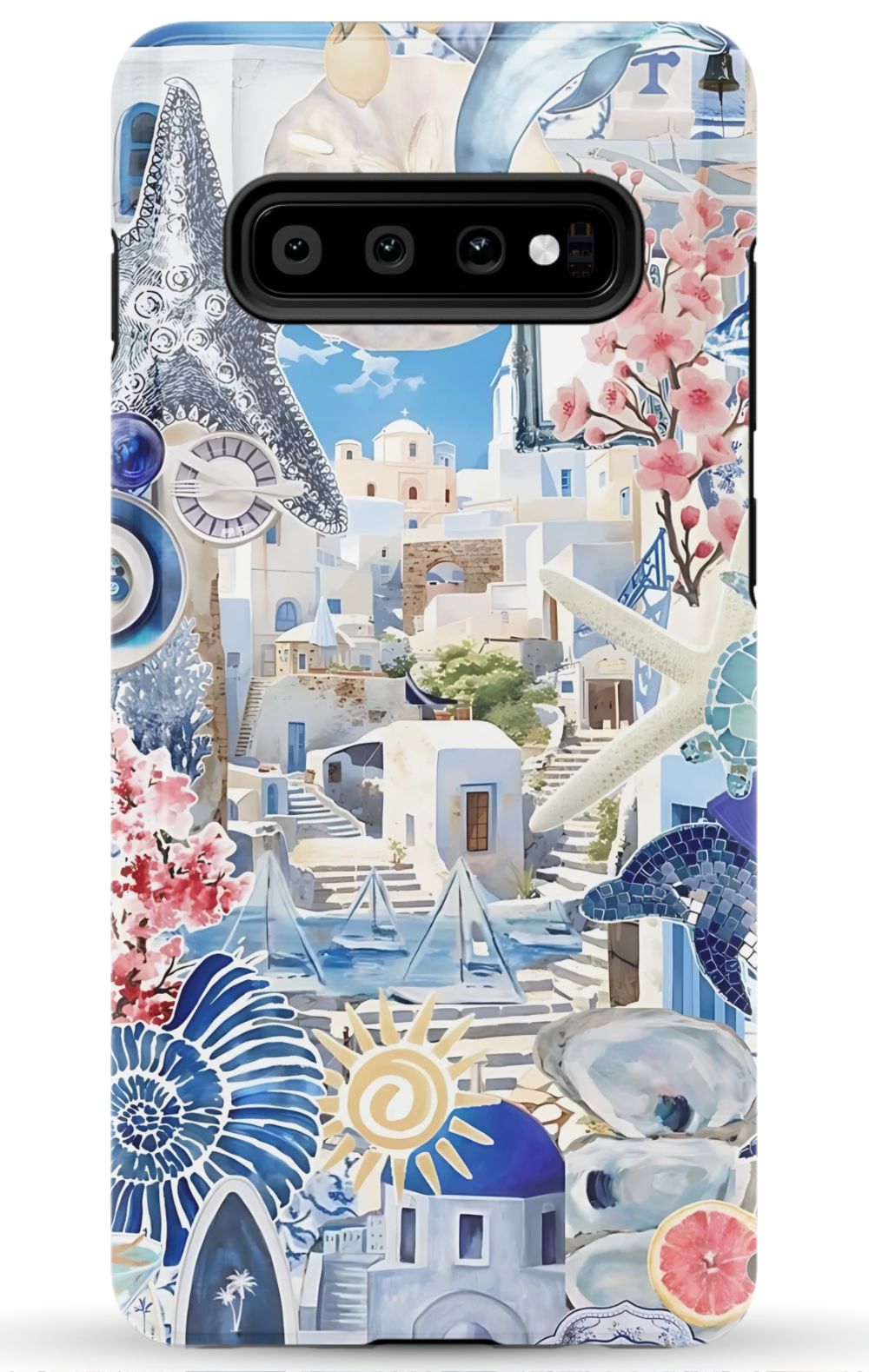 Greece Summer Collage Phone Case