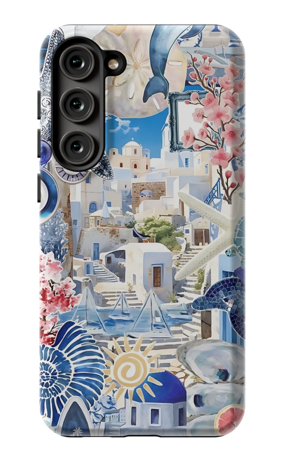 Greece Summer Collage Phone Case