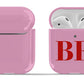 Pink and Red Initials Airpod Case - daziecases