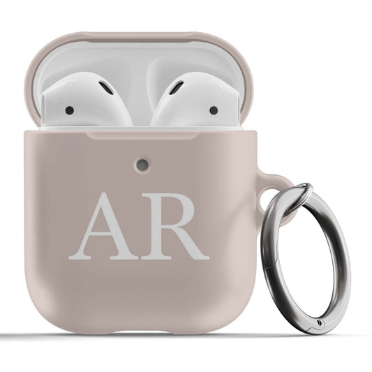 Nude Initials Airpod Case - daziecases