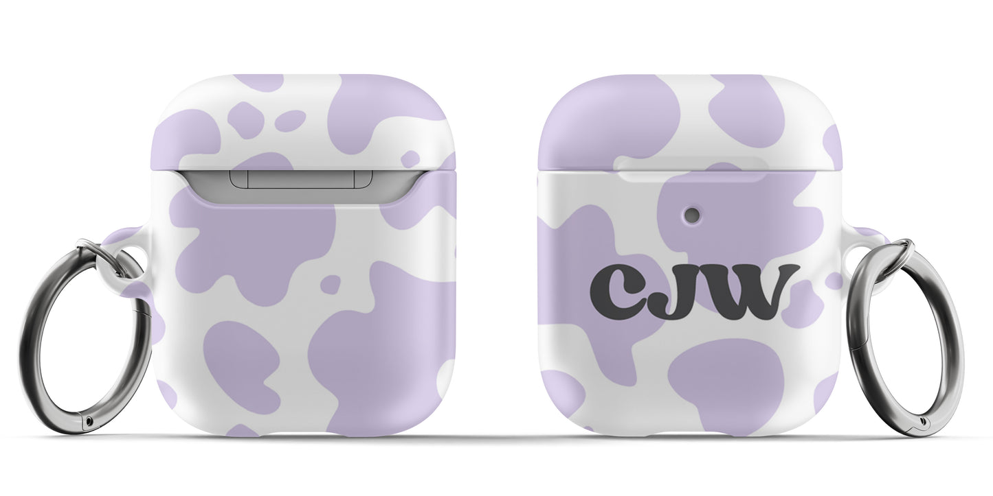 Purple Cow Airpod Case - daziecases