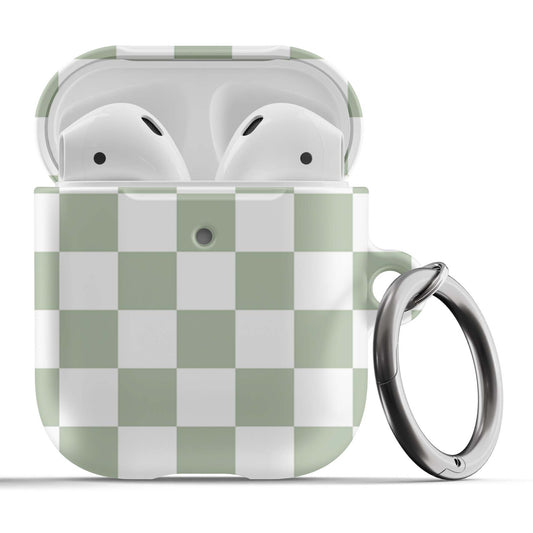 Sage Checkers Airpod Case - daziecases